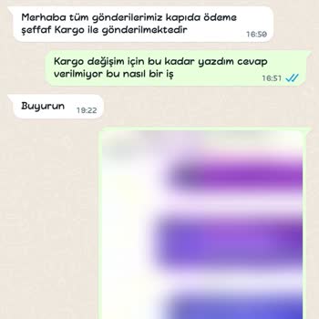 Sürat Kargo Değişim Ücret İadesi Yapılmıyor