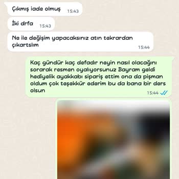 Sürat Kargo Değişim Ücret İadesi Yapılmıyor