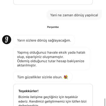 Gardrops Paramı 1 Haftadır İade Etmiyor