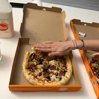 Little Caesars Pizza Görünümlü Minik Pişiler
