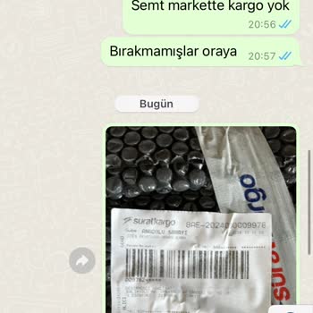 Tam Bir Pişmanlıktır Sürat Kargo