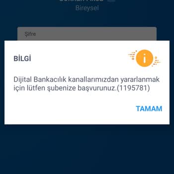 İş Bankası Mobil Bankacılık Kapanma Sorunu