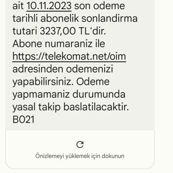 Telekomat.net Ev İnterneti Borç 11 Bin Tl