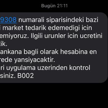 Trendyol Tedarik Edilmeyen Ürünler İçin İptal Ettiğim Siparişi Getirdiler