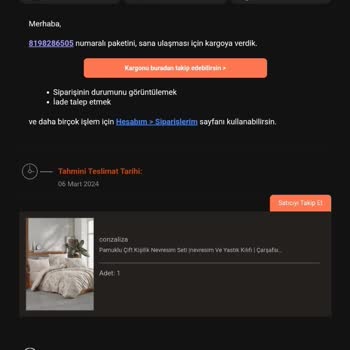 Trendyol Conzaliza Kalitesiz Ürün Ve Mağdur Edilen Ben