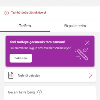 Vodafone Pahalı Paket Önerisi