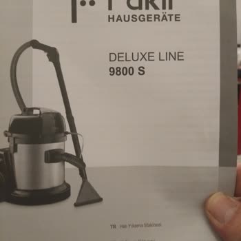 Fakir Deluxe Line 9800 S Eksik Malzemeler