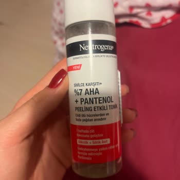 Neutrogena Tonik Yüzümü Yaktı