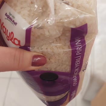 Migros Yayla Pirinç Güvelenmiş