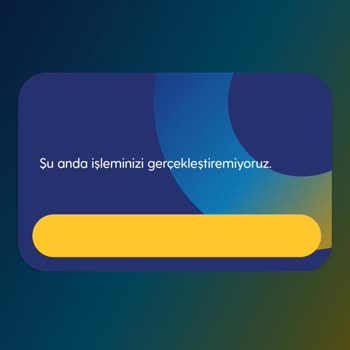 Turkcell Hata Veriyor