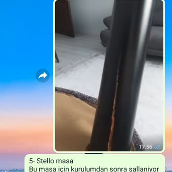 Ergül Mobilya Garanti Kapsamında Sorumluluklarını Yerine Getirmiyor.