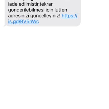 Urtrc.com Yurtiçi Kargo PTT Kargodan Gelen SMS .