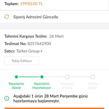 Trendyol Siparişimin Gönderilmemesi Ve Satıcı Firmanın Dönüş Yapmaması