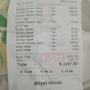 Blackwell Station Suşi Hizmet Ürünler Kötü