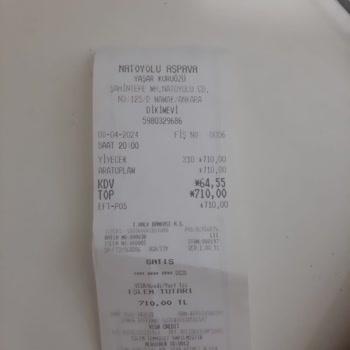 Natoyolu Aspava Memnuniyetsizliği