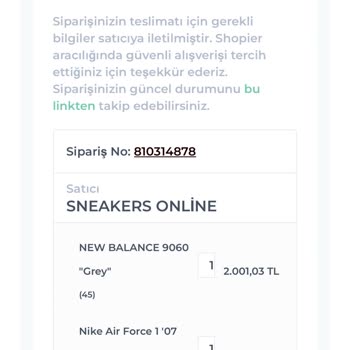 Teslim Edilmeyen Ürün Sorunu Shopier
