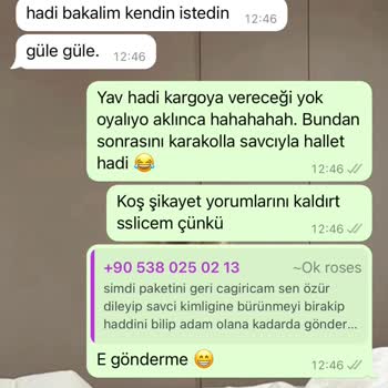 Ok Roses Müşteri Mağduriyeti Ve Tehdit Sorunu