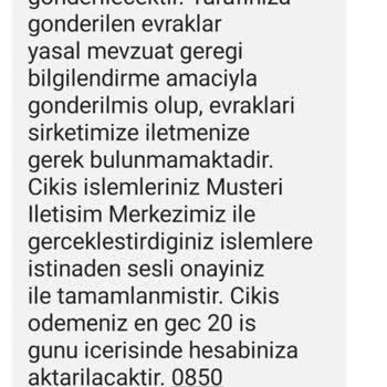 Türkiye Hayat Emeklilik BES İptal Ettim Ancak Param Yatırılmadı