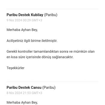 Paribu XRP Çekim İşlem Alındı!