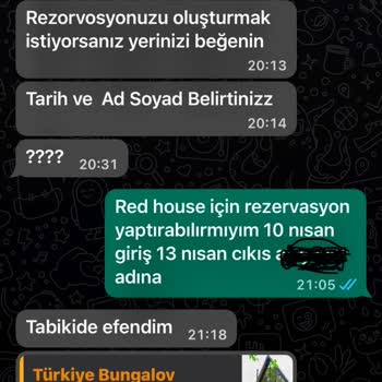 Bungalovevlerisapanca (Instagram) Tatil Vaadiyle Güven Kaybı