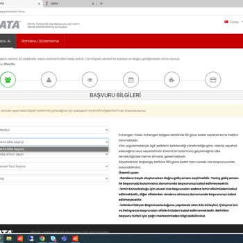 iData İtalya Vize Sistem Sorunu