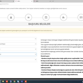 iData İtalya Vize Sistem Sorunu