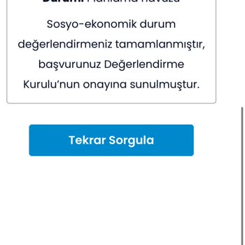 İbb Sedep Başvurum Sonuçlanmadı