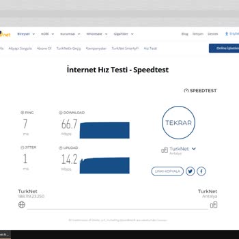 Türk Telekom'dan TurkNet'e Geçtiğimden Beni Ping Sorunu Yaşıyorum.