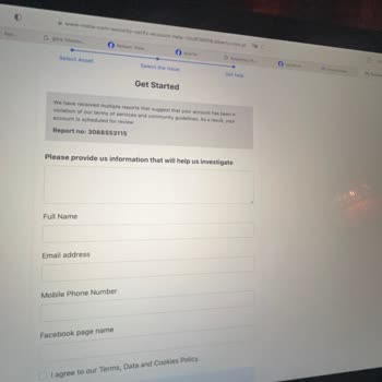 Facebook Ve Bağlı Hesapların Kapatılması Mesajları
