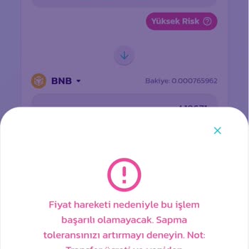 PancakeSwap Ortaklığı Saga Coin Satışı Yapamıyorum