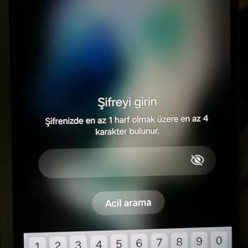Samsung Telefonum Kendi Kendine Şifre Koydu