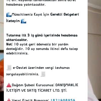 İyilik Vakfı (Burs Başvuru) Adıma Açılan Hiçbir Şeyden Sorumlu Değildim