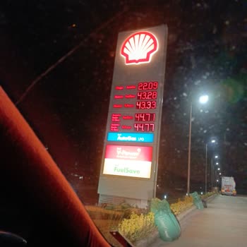 Manisa Turgutlu Girişi Shell İstasyonu Tabela Fiyatının Aynı Olmaması