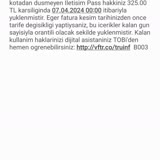 Vodafone Tarife Ücreti Mağduriyet