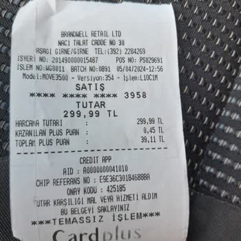DeFacto Girne Şubenizden, Paranın İadesini Talep Ediyorum