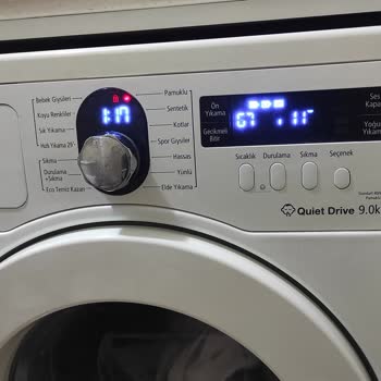 Samsung Çamaşır Makinesi Dijital Gösterge Arızası