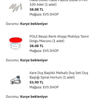 Eptt AVM Gelmeyen Siparişler