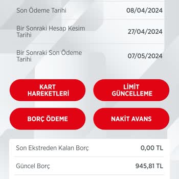Ziraat Bankası Borcumu Ödediğim Halde Borç Görünüyor