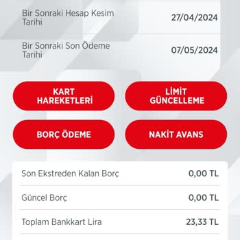 Ziraat Bankası Borcumu Ödediğim Halde Borç Görünüyor