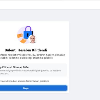 Facebook Hesabının Kilitlenmesi