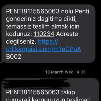 Penti İade Sürem Geçmediği Halde Yeni Kod Alamadığım İçin İade Olmuyor