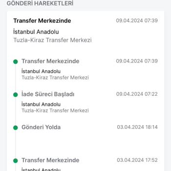 Trendyol Express Kayıp Kargo, Günlerdir Gelemeyen Kargo