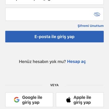 Giriş Yapamıyorum Sahibinden Uygulamasına