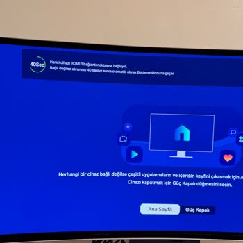 Oyun Modunda Samsung Monitör Bağlantı Sorunu