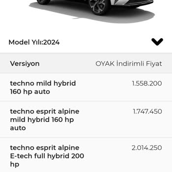 Renault'un Vadettiği OYAK İndirimli Fiyattan Araç Satmaması.