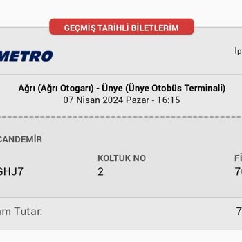 Obilet Otobüs Bileti İadem Yatmadı