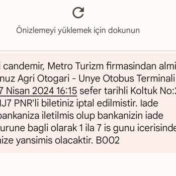 Obilet Otobüs Bileti İadem Yatmadı