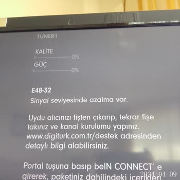 Digiturk Yayınlarım Kendiliğinden Gitti