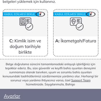 Bahigo Ödeme İkramiyesi Sorunu