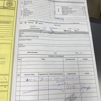 Anadolu Sigorta Ve Atakent Cihan Hastanesi Serum Ücreti Hk.